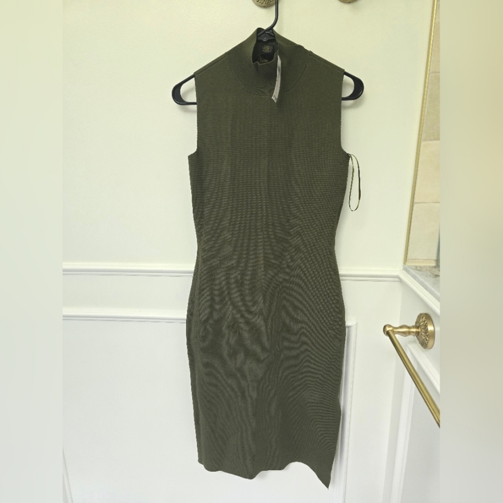 House of Harlow 1960 Sleeveless Mockneck Sweater Dress